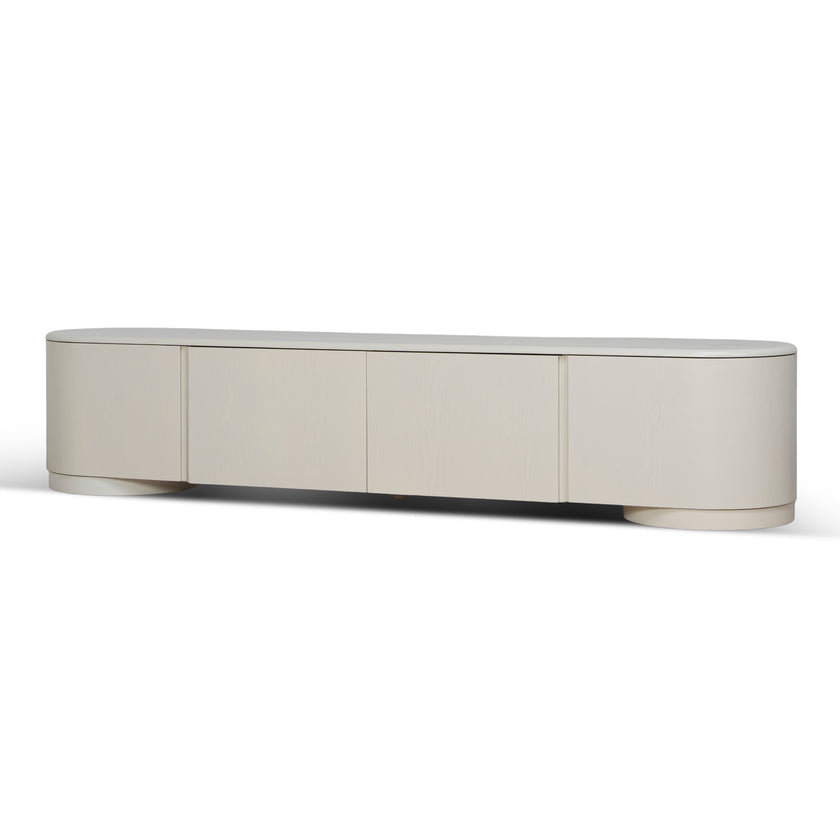 CTV12266-DW 2.2m TV Entertainment Unit -  Ivory Oat