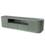 CTV12273-DW 2m Veneer Top Entertainment TV Unit - Sage Green