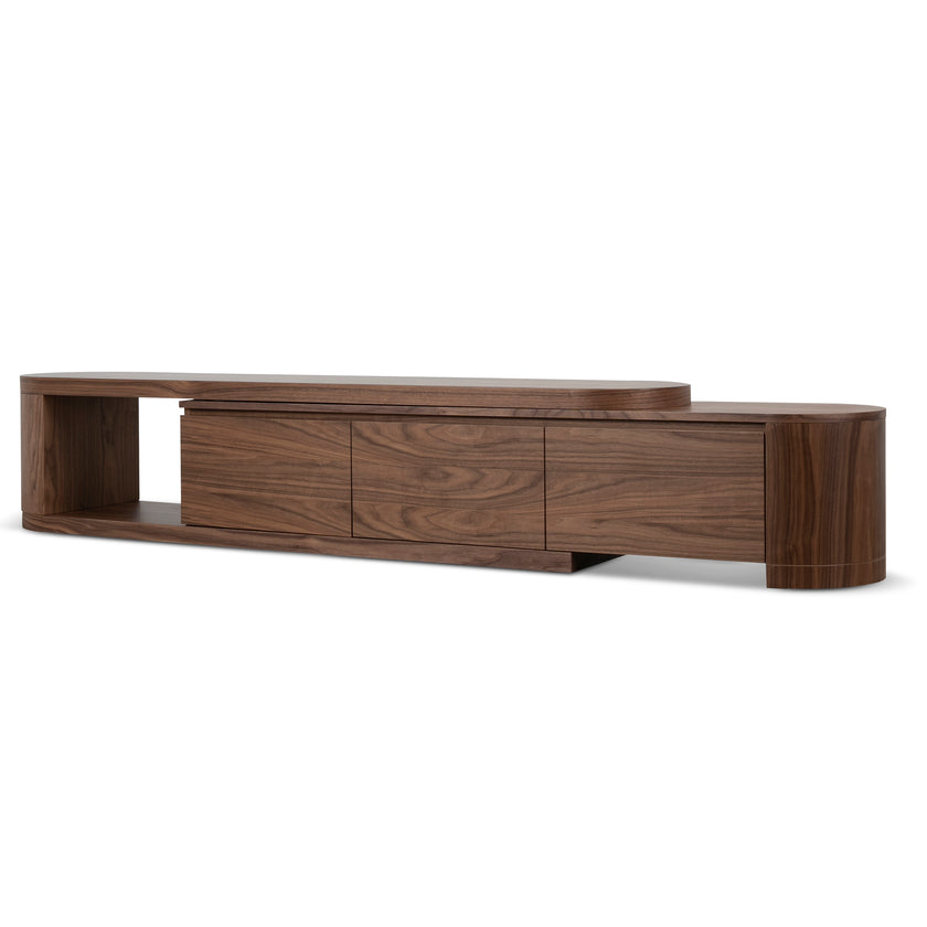 CTV12277-CN Extendable TV Entertainment Unit - Walnut