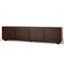 CTV12353-AW 2.2m TV Entertainment Unit - Walnut