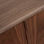 CTV12396-DW 2.2m TV Entertainment Unit - Walnut
