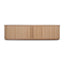 CTV12544-KD 2m TV Entertainment Unit - Natural