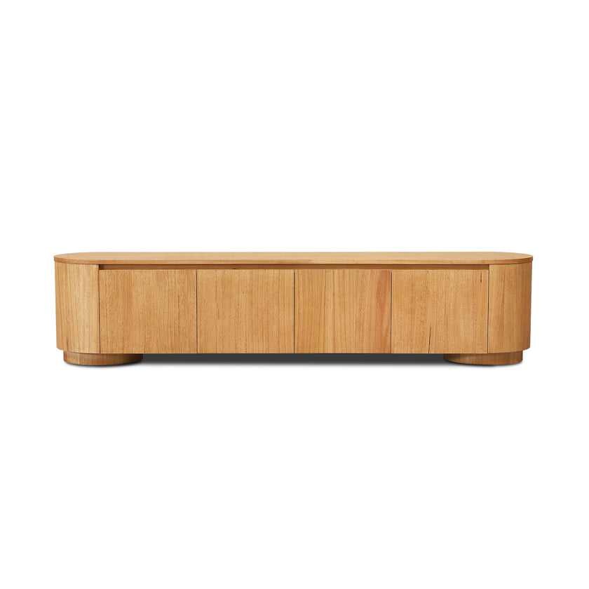 CTV12634-MA 2.1m Tassie Oak TV Entertainment Unit - Natural