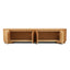 CTV12634-MA 2.1m Tassie Oak TV Entertainment Unit - Natural