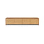 CTV12636-MA 2.1m Tassie Oak TV Entertainment Unit - Natural