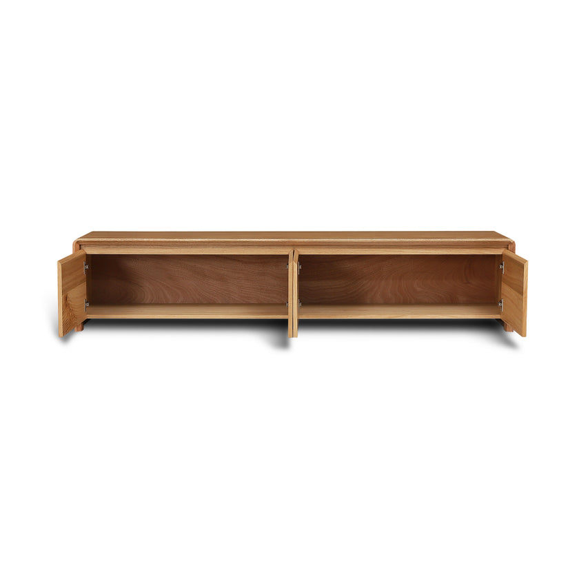 CTV12636-MA 2.1m Tassie Oak TV Entertainment Unit - Natural