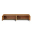 CTV12636-MA 2.1m Tassie Oak TV Entertainment Unit - Natural