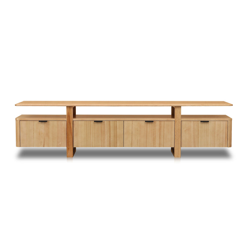 CTV12696-MA 2.1m TV Entertainment Unit - NZ Natural Ash