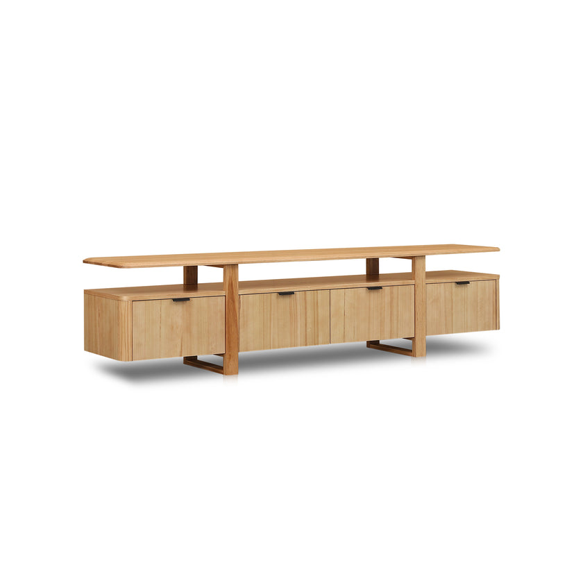 CTV12696-MA 2.1m TV Entertainment Unit - NZ Natural Ash