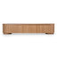 CTV12697-MA 2.4m Tassie Oak TV Entertainment Unit - Natural