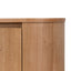 CTV12697-MA 2.4m Tassie Oak TV Entertainment Unit - Natural