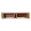 CTV12697-MA 2.4m Tassie Oak TV Entertainment Unit - Natural