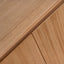 CTV12697-MA 2.4m Tassie Oak TV Entertainment Unit - Natural