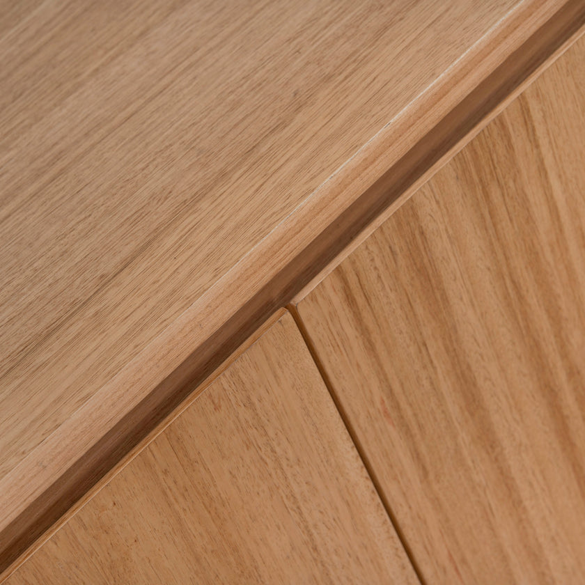 CTV12697-MA 2.4m Tassie Oak TV Entertainment Unit - Natural