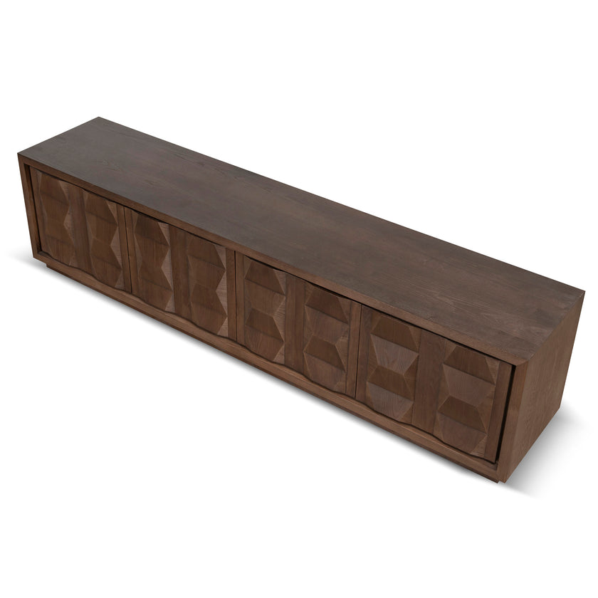 CTV12747-NI 2.2m TV Entertainment Unit - Walnut