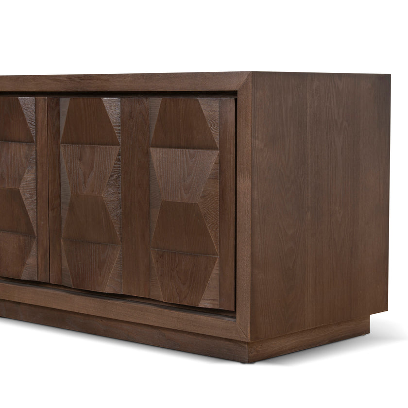 CTV12747-NI 2.2m TV Entertainment Unit - Walnut