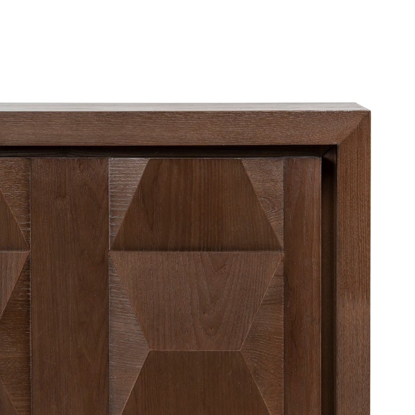 CTV12747-NI 2.2m TV Entertainment Unit - Walnut