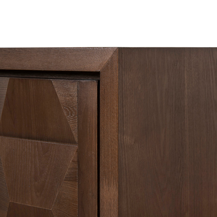 CTV12747-NI 2.2m TV Entertainment Unit - Walnut