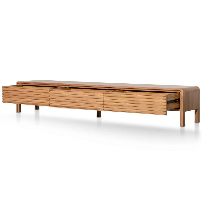 Ex Display - CTV6341-AW 2.2m Entertainment TV Unit - Messmate