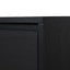 CTV6753-BB-V2 2.3m Wooden Entertainment Unit - Full Black