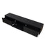 CTV6753-BB-V2 2.3m Wooden Entertainment Unit - Full Black