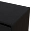 CTV6753-BB-V2 2.3m Wooden Entertainment Unit - Full Black