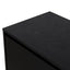 CTV6753-BB-V2 2.3m Wooden Entertainment Unit - Full Black