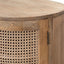 Ex Display - CDT6768 2.1m Sideboard Unit - Natural with Rattan Doors