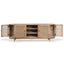 Ex Display - CDT6768 2.1m Sideboard Unit - Natural with Rattan Doors