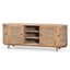 Ex Display - CDT6768 2.1m Sideboard Unit - Natural with Rattan Doors