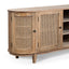 Ex Display - CDT6768 2.1m Sideboard Unit - Natural with Rattan Doors