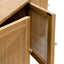 Ex Display - CTV8192-NI 2.2m Rattan Doors TV Entertainment unit - Natural
