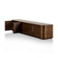 CTV8229-VA 2.3m TV Entertainment Unit - Walnut