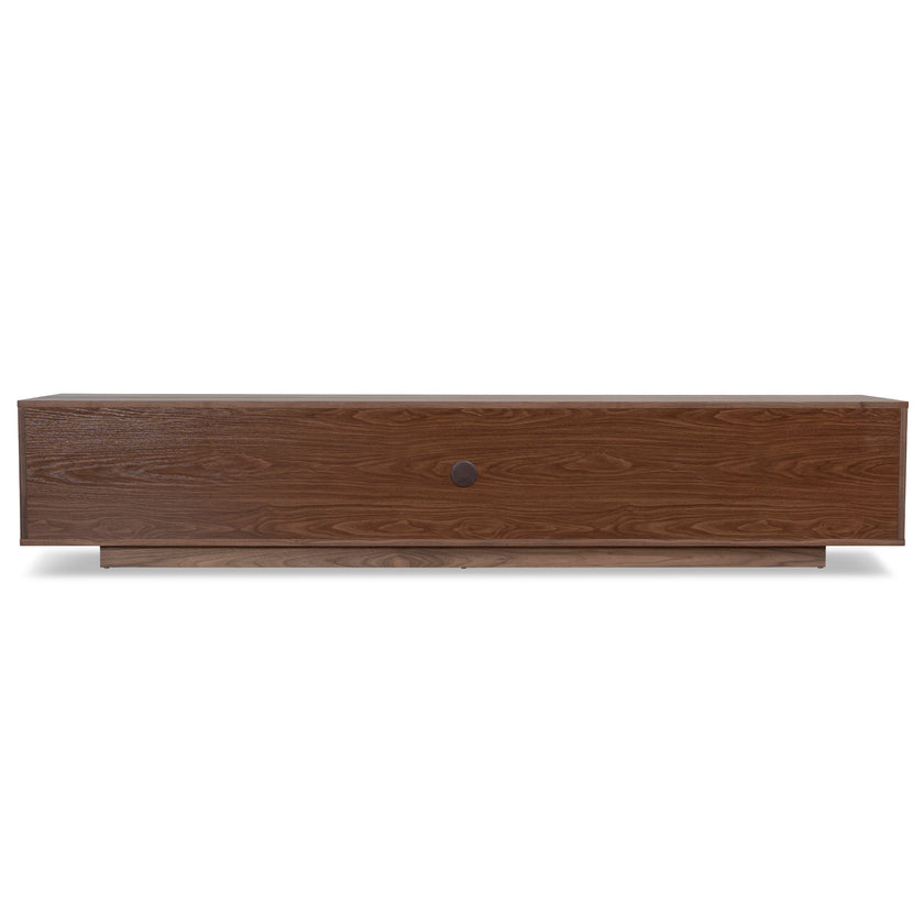 CTV8232-BB-V2 2.3m Wooden TV Entertainment Unit - Walnut