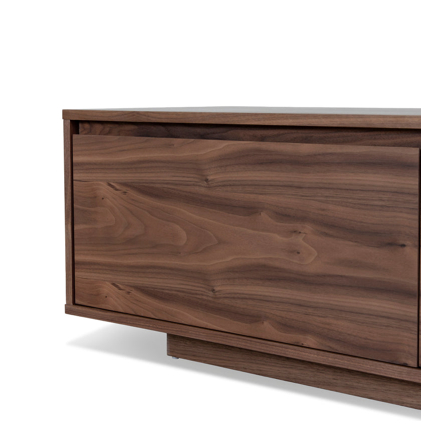 CTV8232-BB-V2 2.3m Wooden TV Entertainment Unit - Walnut