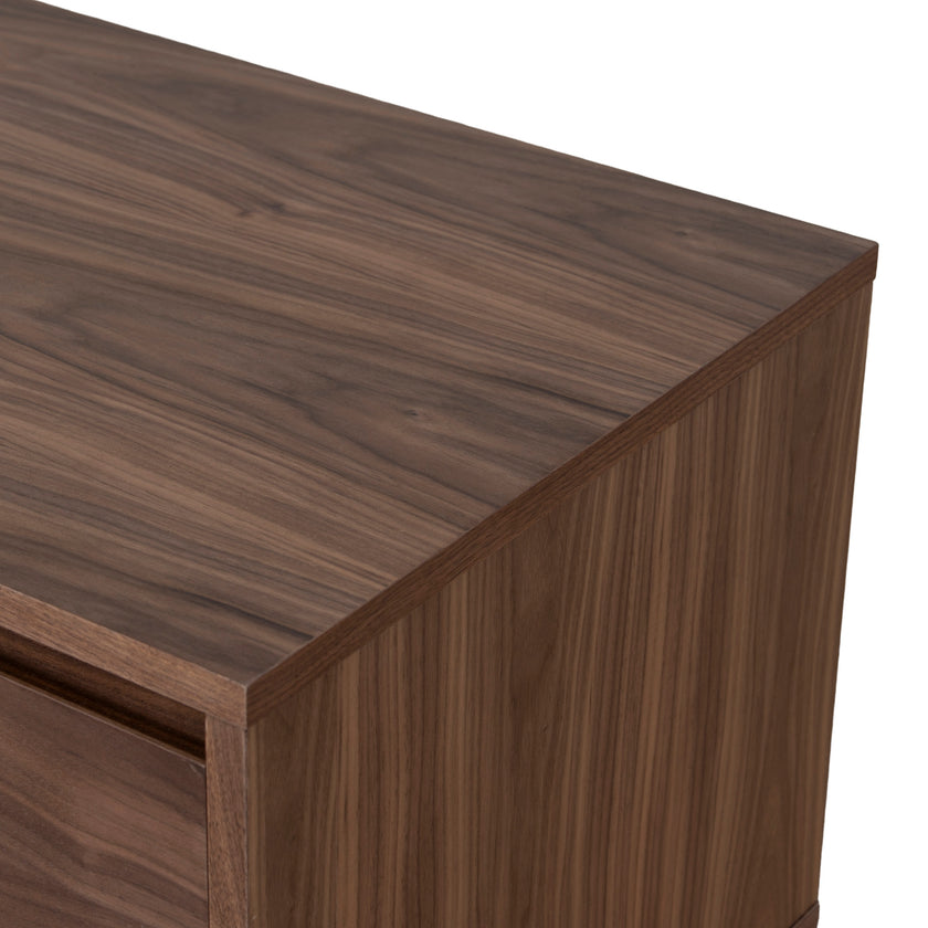 CTV8232-BB-V2 2.3m Wooden TV Entertainment Unit - Walnut