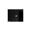 CTV8290-NI 2.2cm Rattan Doors TV Entertainment unit - Full Black