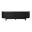 CTV8290-NI 2.2cm Rattan Doors TV Entertainment unit - Full Black