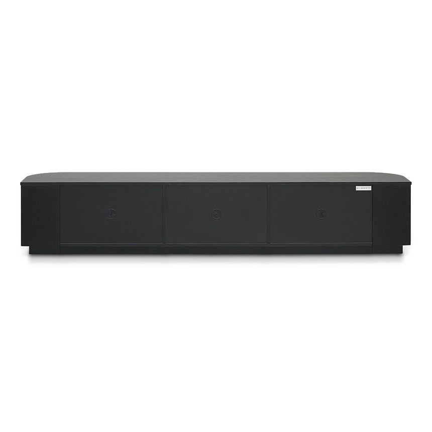 CTV8309-CN 2.4m TV Unit - Full Black Oak