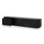 CTV8309-CN 2.4m TV Unit - Full Black Oak