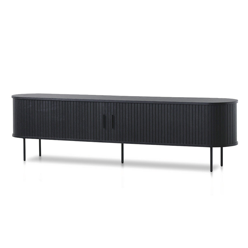 CDB6408-KD 1.8m Wooden Bench - Full Black