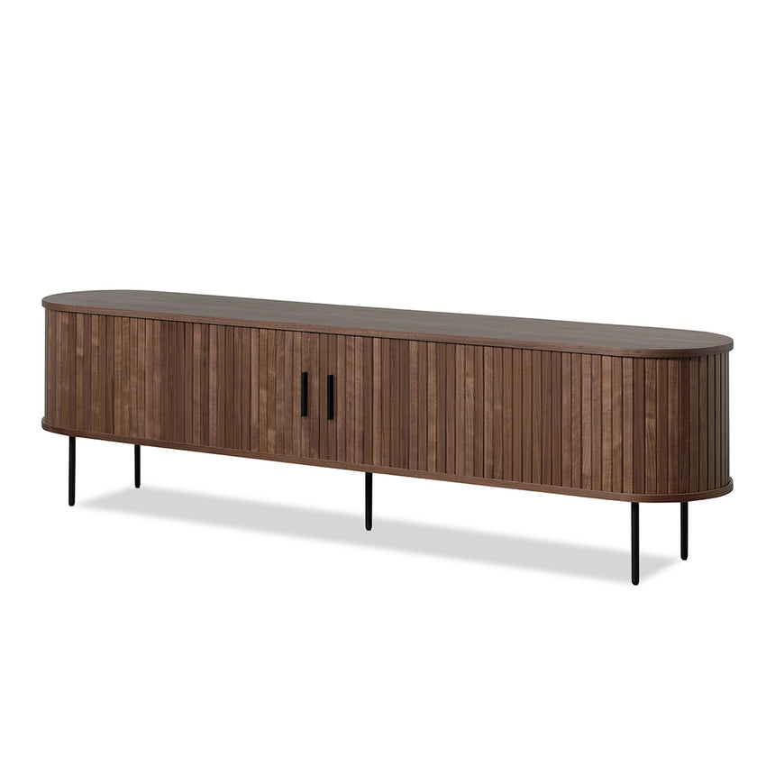 CTV8435-KD 2m TV Entertainment Unit - Walnut