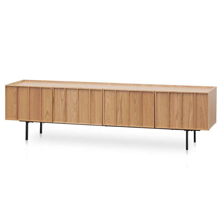 CDT8655-NA 2.2m Elm Dining Table - Natural
