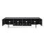 CTV8446-KD 2m Wooden TV Entertainment Unit - Full Black