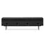 CTV8446-KD 2m Wooden TV Entertainment Unit - Full Black