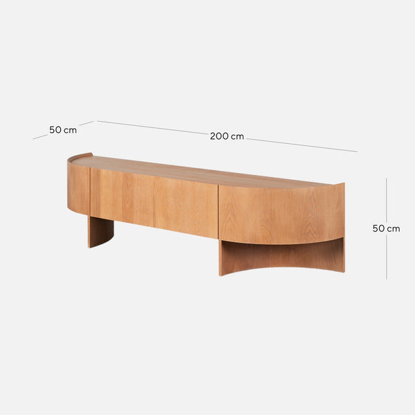Tv Rack Dusty CTV8519-VA 2m TV Entertainment Unit - Dusty... | Calibre Furniture