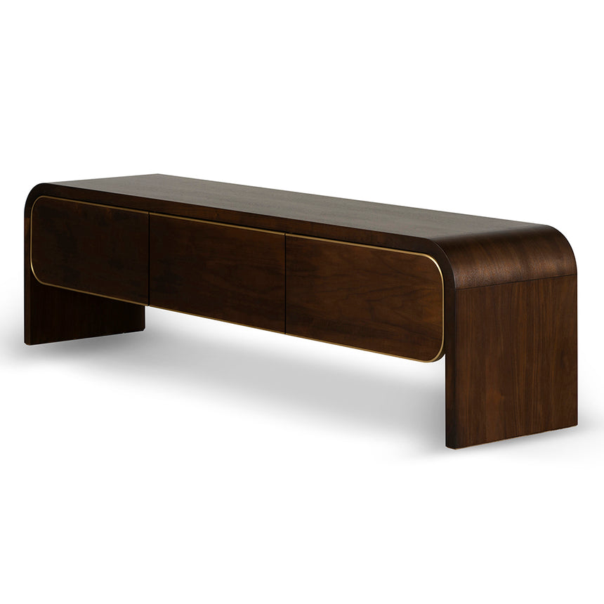 CDB8959-NI 1.6m Walnut Elm Bench - Natural Linen