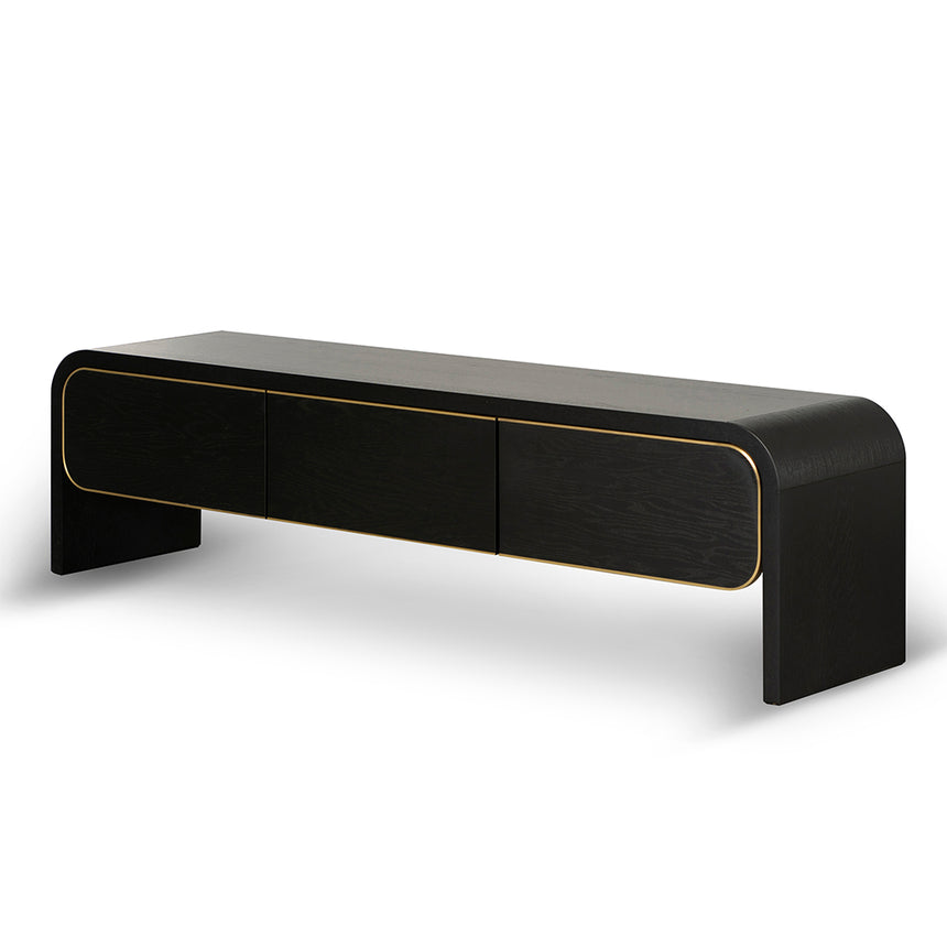 CDB10259-NI 1.4m Elm Dining Bench - Full Black