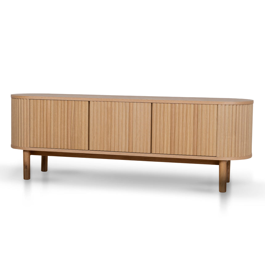 CTV10217-KD 2m Wooden TV Entertainment Unit - Natural