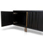 CTV8700-VA 2m TV Entertainment Unit - Textured Espresso Black